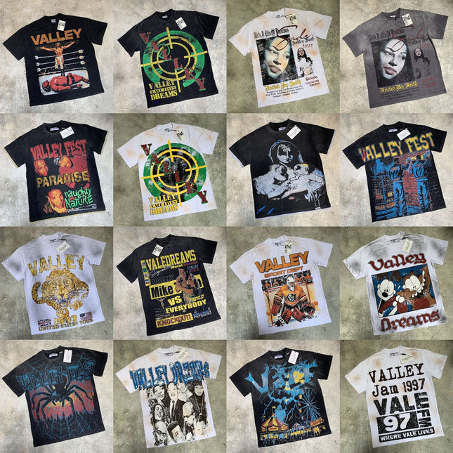 Vale Distressed Figure T-Shirt