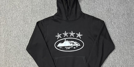 Alcatraz Print Hoodie
