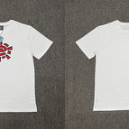 AD04 White Print Red
