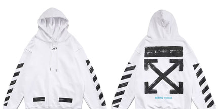 Off-White Oil-Paint Arrow Hoodie