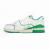36 / White and green