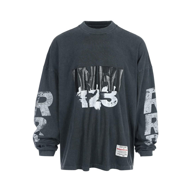 FOG x RRR123 Distressed Long Sleeve T-Shirt