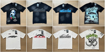 Trendy Hell Star hip-hop T-shirt for men