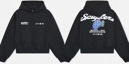 Short-Sleeve Letter Hoodie