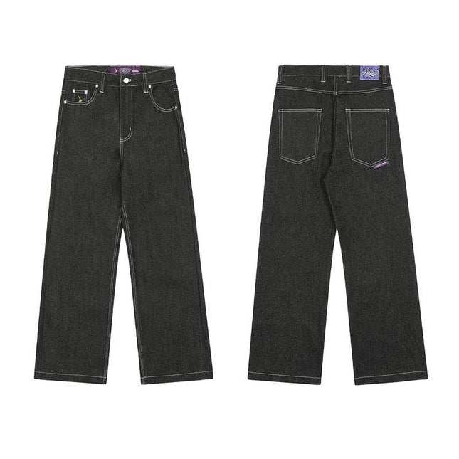 ADWYSD Sun Roll Washed Jeans