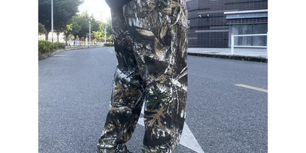 Men's Leaf Camo Tactical Cargo Pants