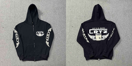 Alcatraz Print Hoodie