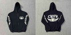 S / 717 black zip jacket