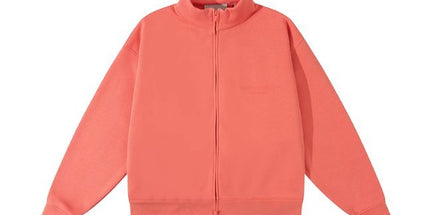 Essentials Flocked Zip Jacket