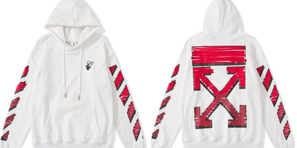 Off-White Oil-Paint Arrow Hoodie