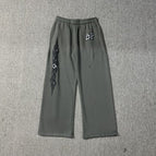 Dark gray pants