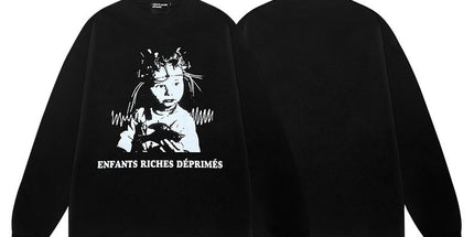 ERD Sketch Graffiti Long Sleeve T-Shirt