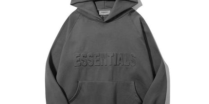 Essentials Embossed Logo Hoodie