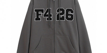 Long Zip Hoodie