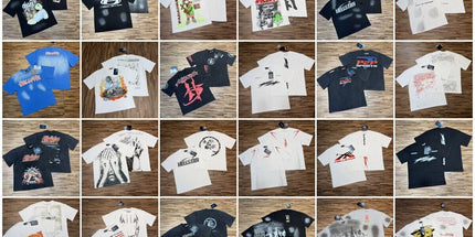 Men's Retro Letter T-Shirt