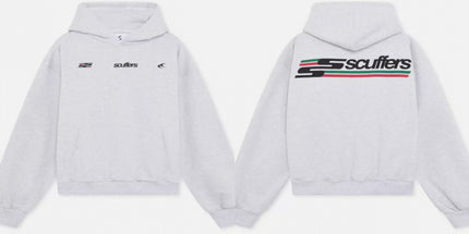Short-Sleeve Letter Hoodie