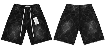 Vale Washed Denim Shorts