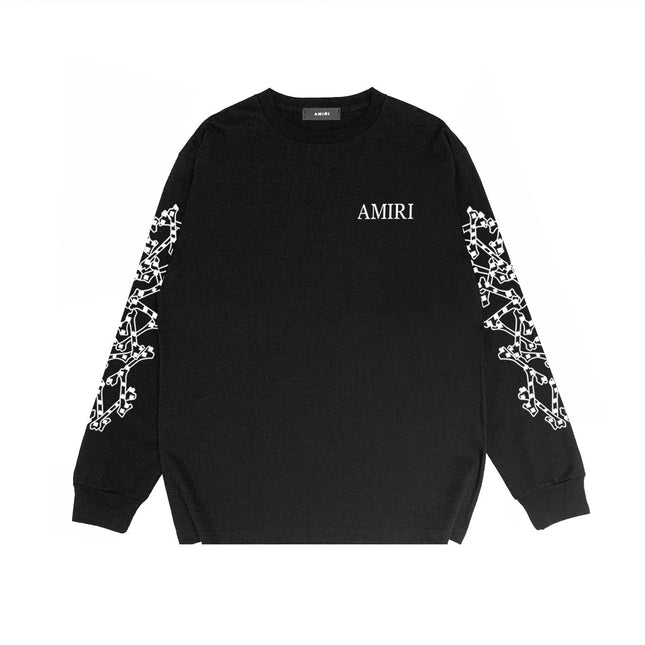 Amiri Bones Stacked Long Sleeve Tee