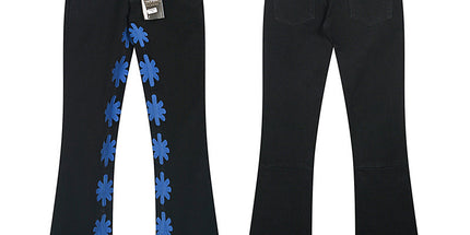 LOSTSHDWS Embroidered Bootcut Jeans