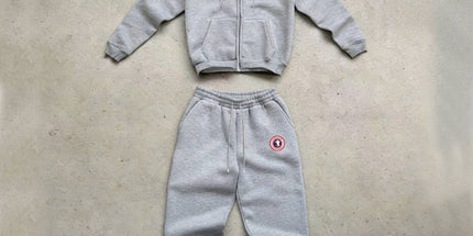 Sport Zip Hoodie Tracksuit Set