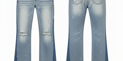 Purple Brand flare fit jeans