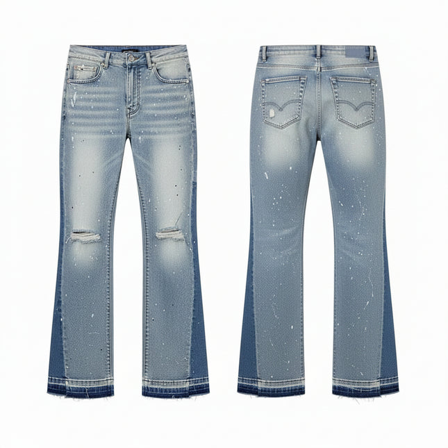 Purple Brand flare fit jeans