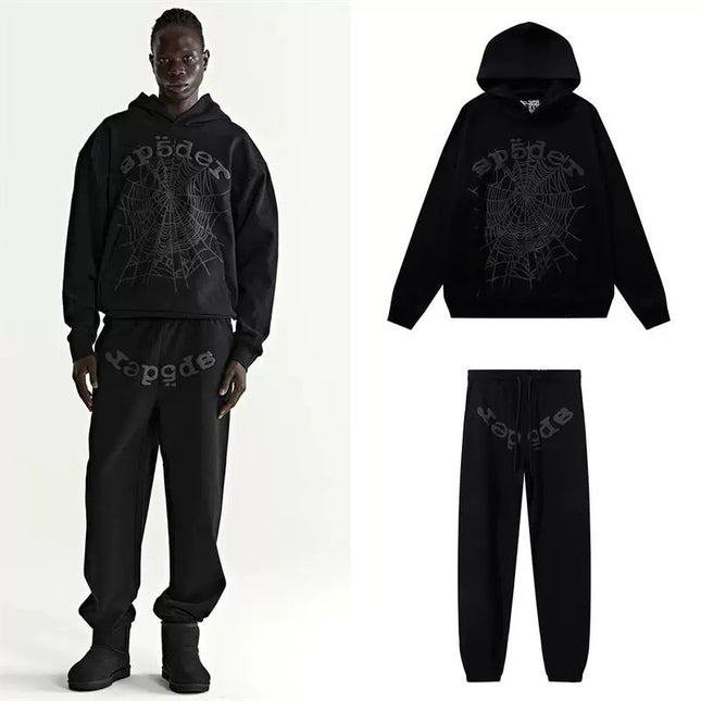 Sp5der Foam Web Tracksuit Set