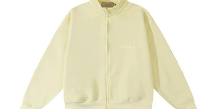 Essentials Flocked Zip Jacket