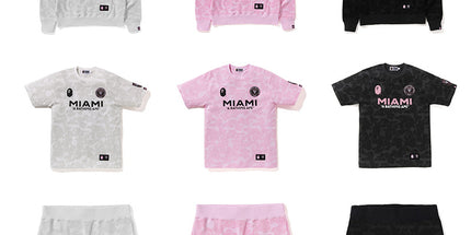 A Bathing Ape x Inter Miami CF Camo Tee