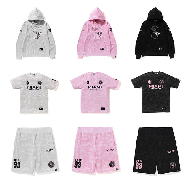 A Bathing Ape x Inter Miami CF Camo Tee
