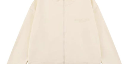 Essentials Flocked Zip Jacket