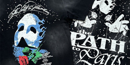 Trendy Hell Star hip-hop T-shirt for men