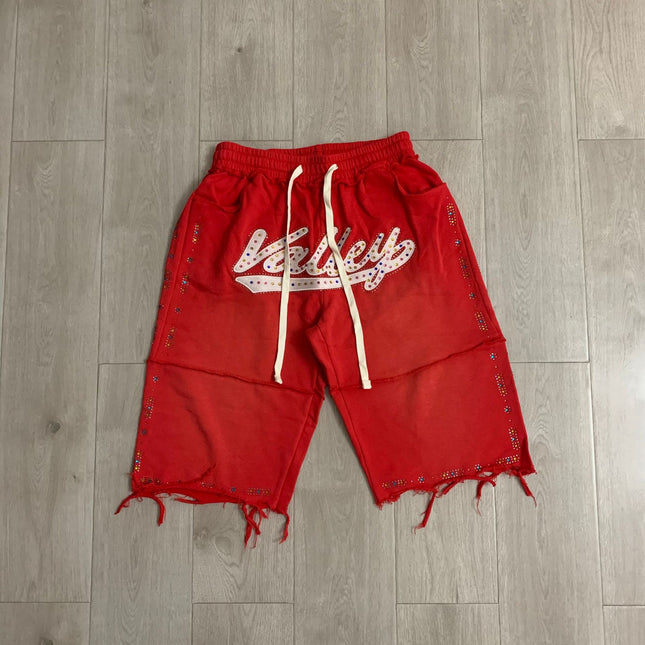 Vale Rhinestone Denim Shorts