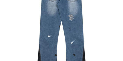 Gallery Dept Ink-Splatter Ripped Jeans