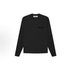 22. Crew neck sweatshirt washed black