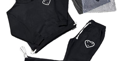 Carsicko Love Print Tracksuit Set