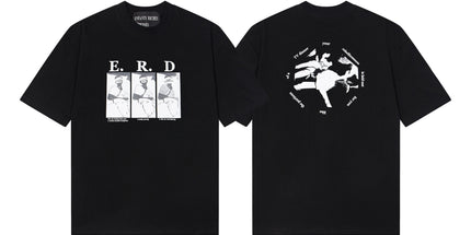 ERD Cracked Portrait T-Shirt