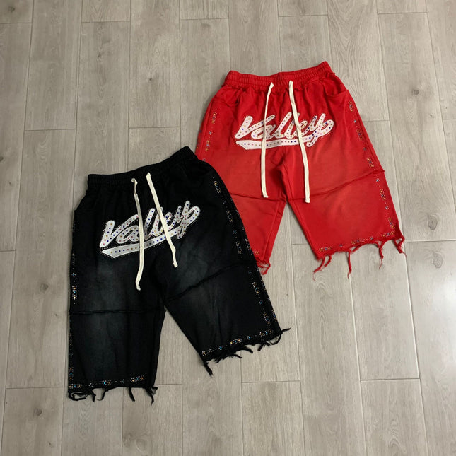 Vale Rhinestone Denim Shorts