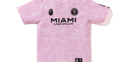 A Bathing Ape x Inter Miami CF Camo Tee