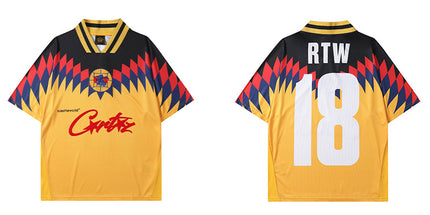 Men's Drill Color-Block Jersey T-Shirt
