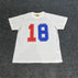 S / White short sleeve