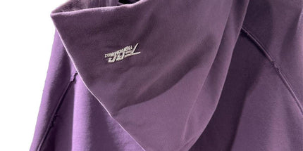 FAR Archive Purple Distressed Zip Hoodie