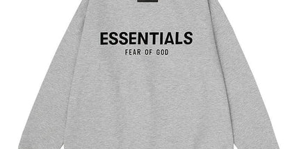Essentials Flocked Crewneck Sweater