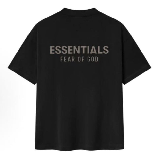 Essentials Ribbed Logo T-Shirt