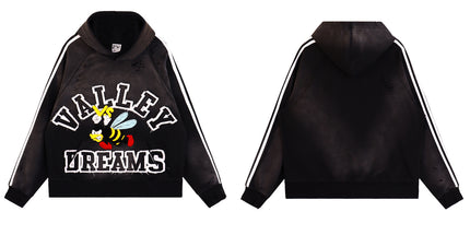 Vale Forever Cheetah Zip Up hoodie