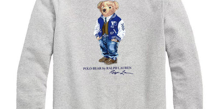 Men's Polo Bear Sweatshirt