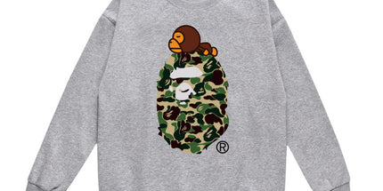 BAPE Camo Ape Sweatshirt