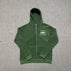 S / 709 green zip jacket