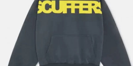 Short-Sleeve Letter Hoodie