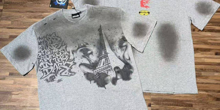 Men's Retro Letter T-Shirt